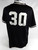 2021 Long Beach State Dirtbags #30 Game Used Black Jersey Baseball XL 671