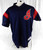 2000s Mens Cleveland Indians Blank AuthenticNavy Jersey BP ST Majestic 2X 002