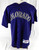 1990s Mens Colorado Rockies Blank AuthenticPurple Jersey Russell 52 009