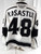 2018-19 Ontario Reign Christian Kasastul #48 Game Used White Jersey 56 448