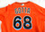 2012-17 Miami Marlins Cade Gotta #68 Game Used Orange Jersey 48 036