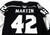 2023-24 Ontario Reign Max Martin #42 Game Used Black Jersey 56 465