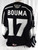 2019-20 Ontario Reign Lance Bouma #17 Game Issued Black Jersey A Patch 56 460