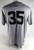 2021 Long Beach State Dirtbags #35 Game Used Grey Jersey Baseball XL 668