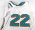 2002-03 New Orleans Hornets #22 Game Issued White Jersey 50 369