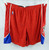 2006-09 Philadelphia 76ers Game Issued Red Shorts 50 235