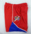2006-09 Philadelphia 76ers Game Issued Red Shorts 42 250