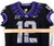 Texas Christian TCU Horned Frogs #12 Game Used Black Jersey Football NP Rem 1