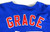 1990s Mens Chicago Cubs Mark Grace #17 Authentic Blue Jersey Russell 48 975