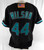 2001 Florida Marlins Preston Wilson #44 Game Used Black Jersey BP ST 46 082