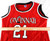2000s Cincinnati BearCats Mindy Hammond #21 Game Used Red Jersey Basketball 432