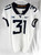 2019-23 West Virginia Mountaineers #31 Game Used White Jersey Football 40 054