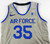 2022-23 Air Force Falcons #35 Game Used Grey Jersey Basketball L 232