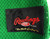 2000s Vermont Lake Monsters Blank Game Issued Green Jersey 52 712