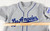 2000s Mens Los Angeles Dodgers Blank Authentic Grey Jersey Majestic 52 934