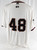 Sacramento River Cats #48 Game Used White Jersey XXL 730