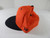 2018 Detroit Tigers Mike Gerber #13 Game Issued Pos Used Orange Hat BP 7 6