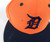 Detroit Tigers Game Issued Orange Black Baseball Cap 6 3/4 DP66047