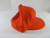 2017 Detroit Tigers #66 Game Issued Pos Used Orange Hat Batting Practice 7.125 0