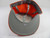 2017 Detroit Tigers Daniel Stumpf #68 Game Issued Pos Used Orange Hat ST 7.375 7