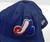 Delware Expos Isaiah Wright #6 Game Used Navy Hat M-L DP22664