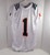 Miami Hurricanes #1 Game Used White Practice Jersey XL DP27778