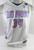 Womens Air Force Falcons #34 Game Issued White Jersey Breast Cancer Night L 62