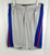 2017-18 Detroit Pistons Game Issued Grey Shorts ProCut Nike Statement Ed 46+3 8S