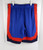 2020-21 Detroit Pistons Game Issued Blue Shorts Pro Cut Nike City Ed 44+2 008S