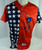 2016 Clearwater Threshers #22 Game Used Red Jersey USA 4th of July 48 DP13545