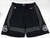 2018-19 Detroit Pistons Game Issued Black Shorts Motor City Ed Nike 010 42+2 9S