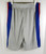 2017-18 Detroit Pistons Game Issued Grey Shorts Pro Cut Nike Statement 40+2 9S