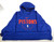 2018-19 Detroit Pistons Team Issued Blue Training Hoodie 934534-495 3XLT 712181S