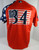 2016 Clearwater Threshers Jesen Therrien #34 Red Jersey USA 4th of July 48 524