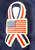 2001-02 Dallas Mavericks # Game Issued Blue Jacket 9/11 Patch 2XL DP11546
