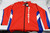 2019-20 Detroit Pistons Game Issued Red Warm Up Jacket Motor City Nike 2XL 3S