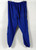 2020-21 Detroit Pistons Game Issued Blue Tear Away Sweat Pants CN4804-495 XL 98S
