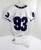 2000s Texas Christian TCU Horned Frogs #93 Game Used White Jersey L DP35934