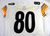 2012 Pittsburgh Steelers #80 Game Issued White Jersey 46 DP49553