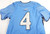 Womens Soccer North Carolina Tar Heels UNC #4 Game Used Blue Jersey M DP54478