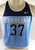 Womens Field Hockey North Carolina Tar Heels #37 Game Used Blue White Jersey 81