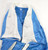Womens Soccer North Carolina Tar Heels UNC #22 Game Used Blue Jersey EVE P L 4