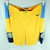2017-18 Denver Nuggets Game Issued Yellow Shorts Statement Edition 48 197