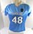 Womens Soccer North Carolina Tar Heels UNC #48 Game Used Blue Jersey EVE P XL 5