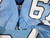 2008-12 North Carolina Tar Heels UNC #67 Game Used Blue Jersey NP Rem 46 DP54163