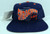 Vintage Syracuse Orange Navy Script  Snapback Hat  #1 Apparel NWT