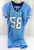 2008-12 North Carolina Tar Heels UNC #58 Game Used Blue Jersey NP Rem 46 DP54764