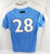Womens Soccer North Carolina Tar Heels UNC #28 Game Used Blue Jersey EVE Patch 9