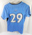 Womens Soccer North Carolina Tar Heels UNC #29 Game Used Blue Jersey L DP54628