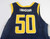 2017-18 Fort Wayne Mad Ants #50 Game Issued Navy Jersey G-League 56 DP55823